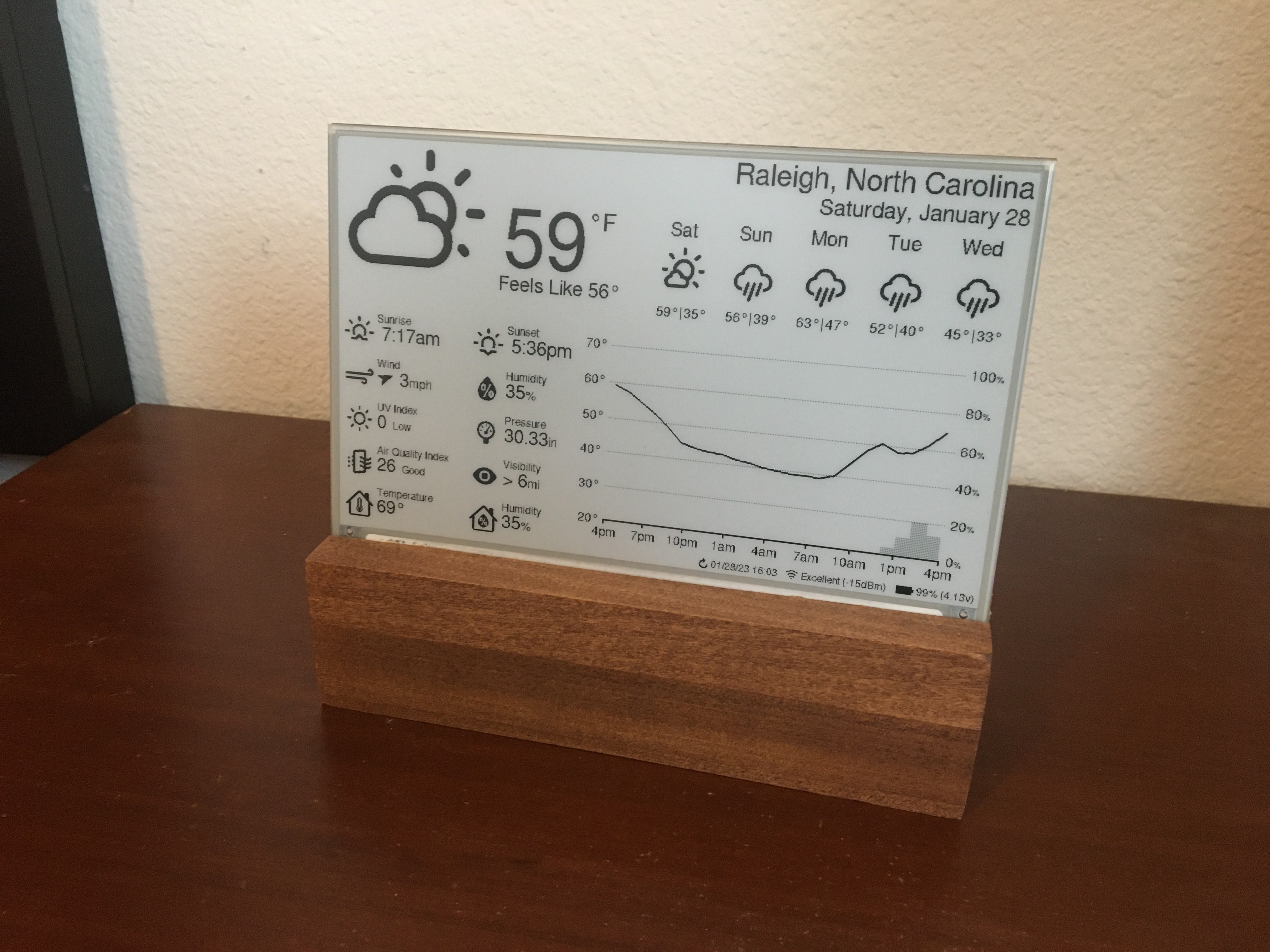 E-Paper Weather Display