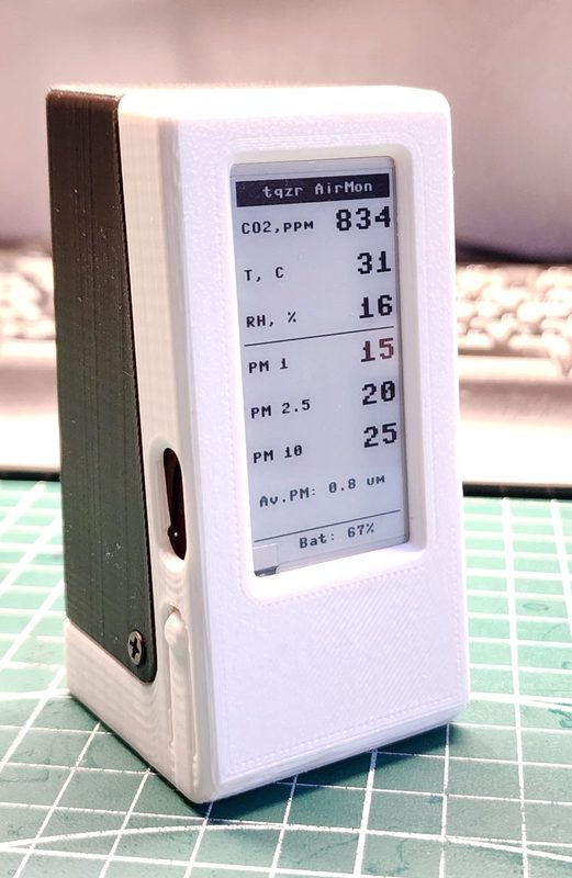 Sps30 Scd41 Air Monitor