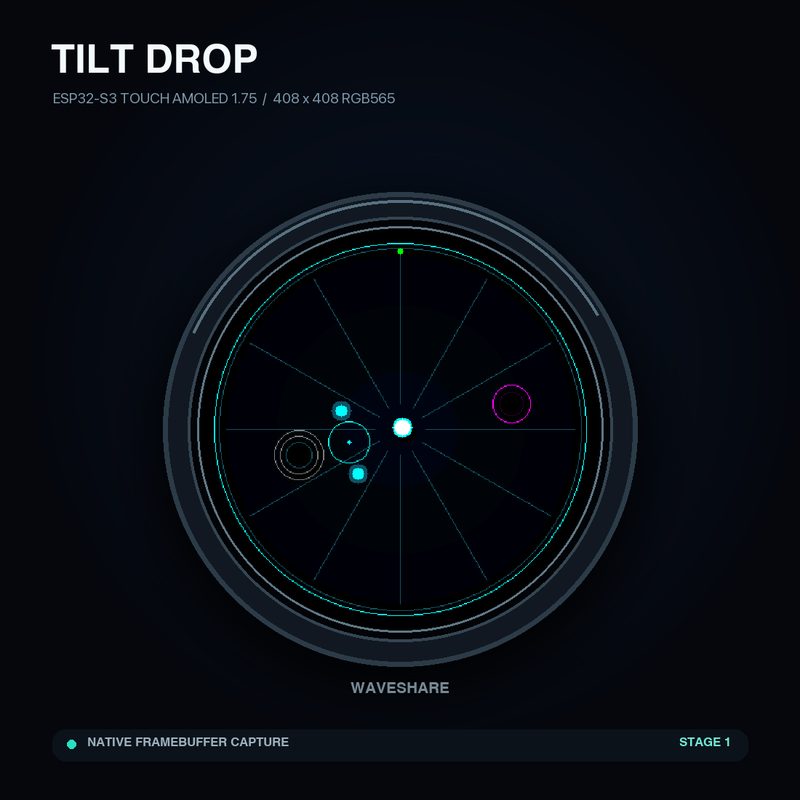 ESP32 Tilt Drop