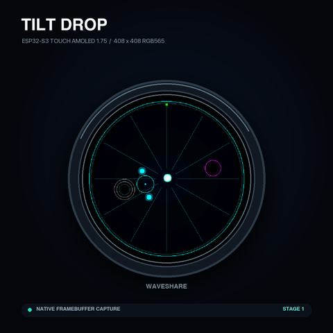 ESP32 Tilt Drop