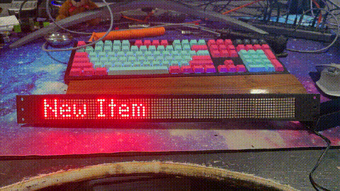 ESP32 Led Rack Bar