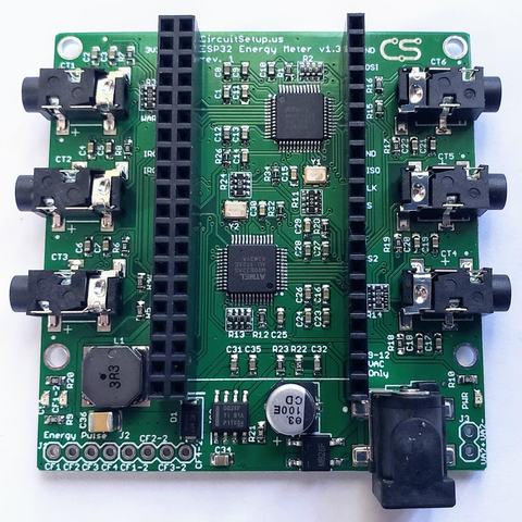 Expandable 6 Channel ESP32 Energy Meter