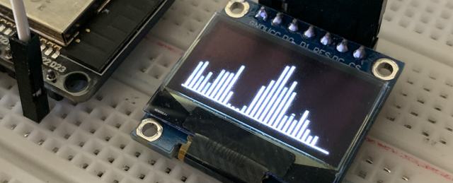 ESP32 OLED Spectrum