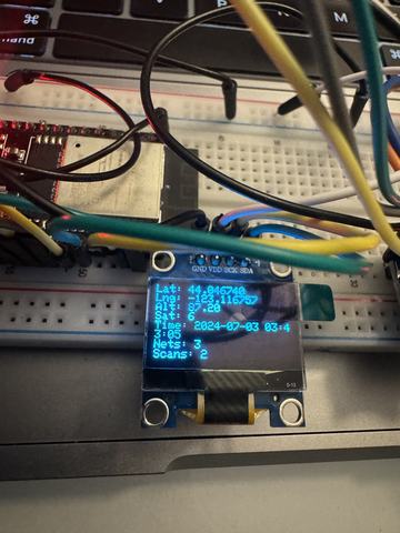 ESP32 Gps Wi-Fi Wigle