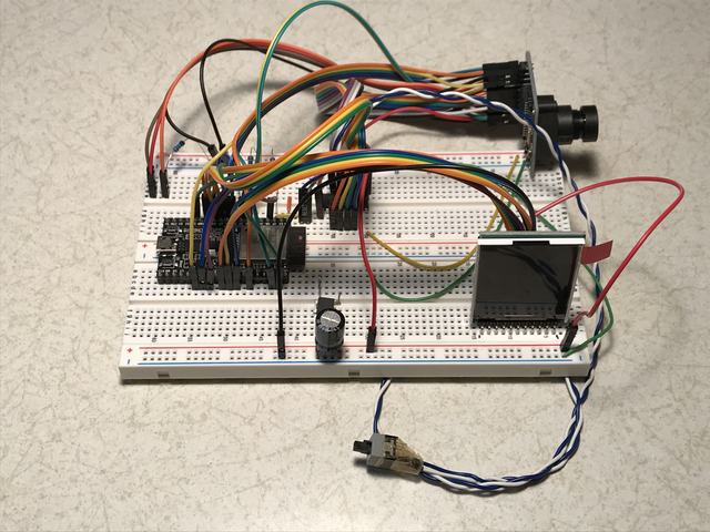 ESP32 Wi Fi CAM OV7670