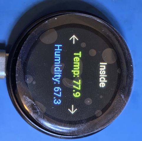ESPHome 1 28 Inch Round LCD Remote