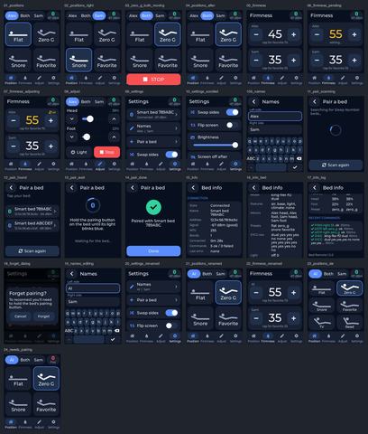 Sleep Number Remote