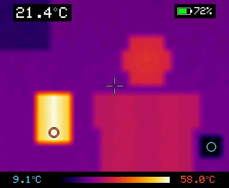 Wireless Display Thermal Camera