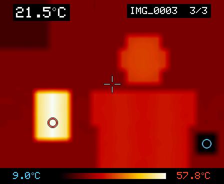 Wireless Display Thermal Camera