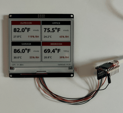 E-Paper Climate Display