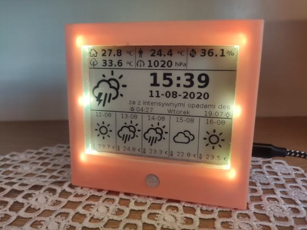 E-paper Weather Station Receiver
