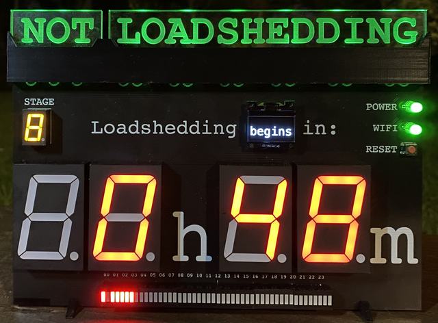 Loadshedding Clock
