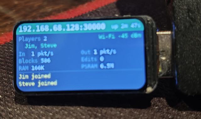 ESP32 S3 Luanti