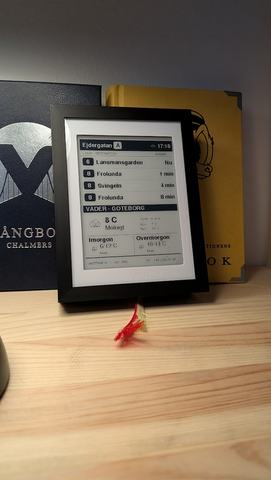 ESP32 Vasttrafik E-paper