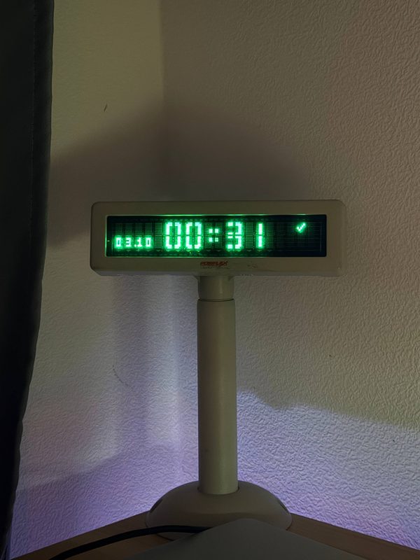 Posiflex Clock