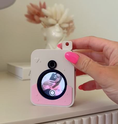 Pink Selfie Camera ESP32