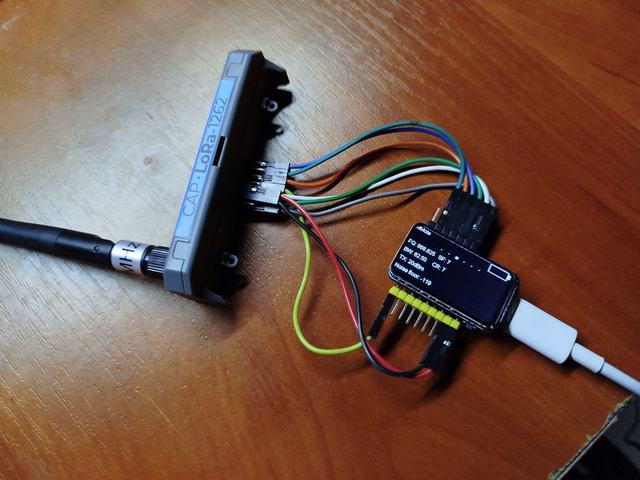 Meshcore Waveshare ESP32 C6 Lcd 147