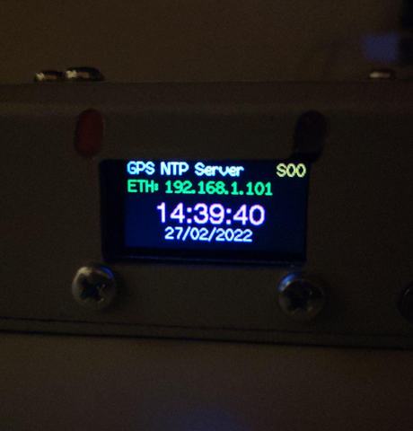 Gps NTP Eth ESP32
