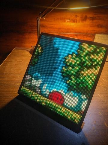 HUB75 Pixel Art Display