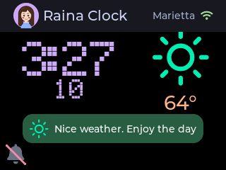 Raina Clock