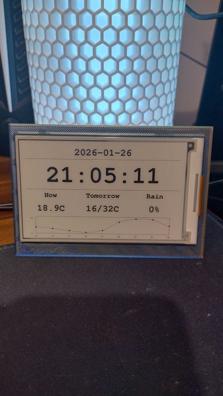Waveshare Weather Calendar