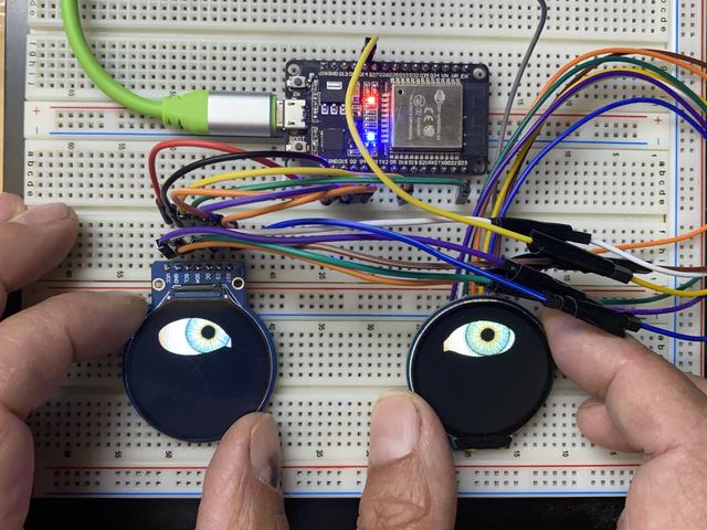 ESP32 LCDRound240x240 Eyes